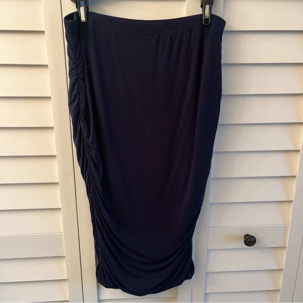 Vince Camuto Navy Pencil Skirt